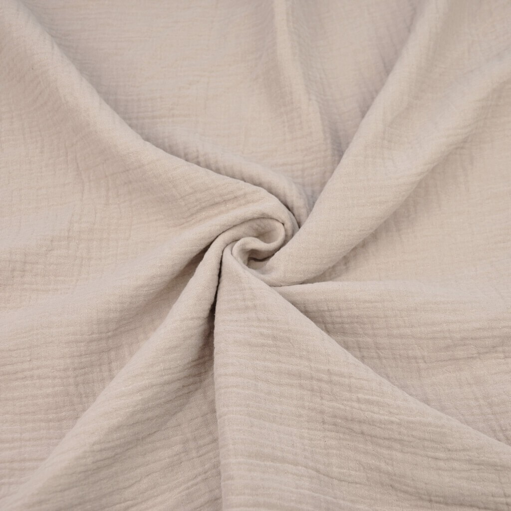 muslin-cotton-double-gauze-cocoa Muslinas double gauze "Cocoa" - Image 1